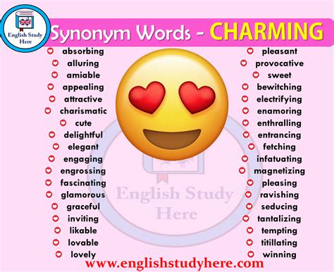 charming synonyms in english